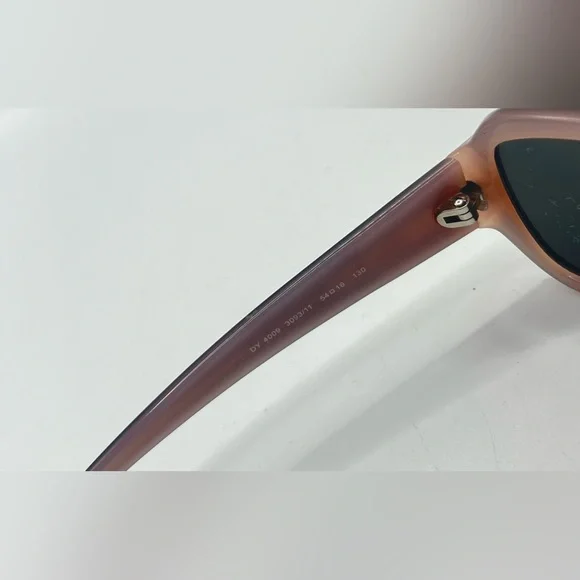 DKNY DY4009 Black Oval Sunglasses Frames Only - Picture 8 of 8